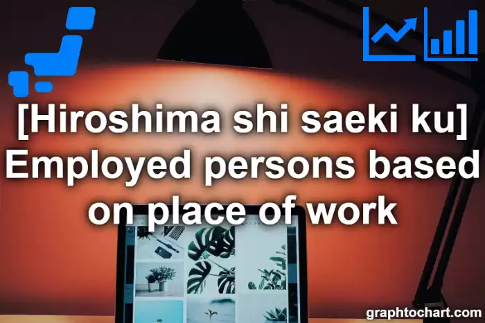 Hiroshima Shi Saeki ku's Employed persons based on place of work(Comparison Chart,Transition Graph)