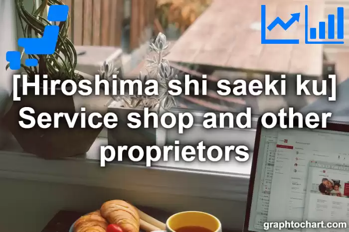 Hiroshima Shi Saeki ku's Service shop and other proprietors(Comparison Chart,Transition Graph)