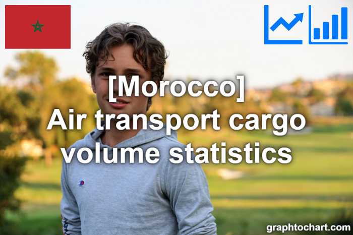 Morocco's Air transport cargo volume statistics(Comparison Chart)