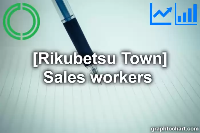 Rikubetsu Town(Cho)'s Sales workers (Comparison Chart,Transition Graph)
