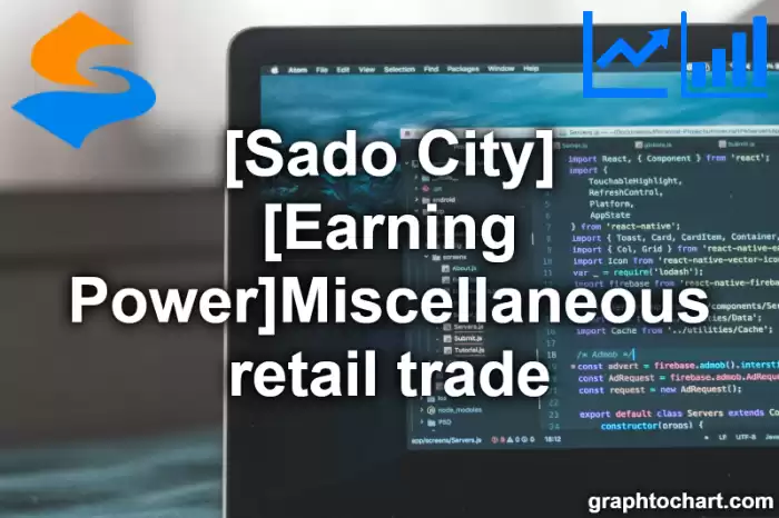 Sado City(Shi)'s [Earning Power]Miscellaneous retail trade(Comparison Chart,Transition Graph)