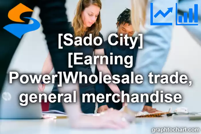Sado City(Shi)'s [Earning Power]Wholesale trade, general merchandise(Comparison Chart,Transition Graph)