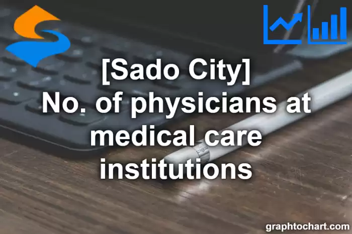 Sado City(Shi)'s No. of physicians at medical care institutions(Comparison Chart,Transition Graph)