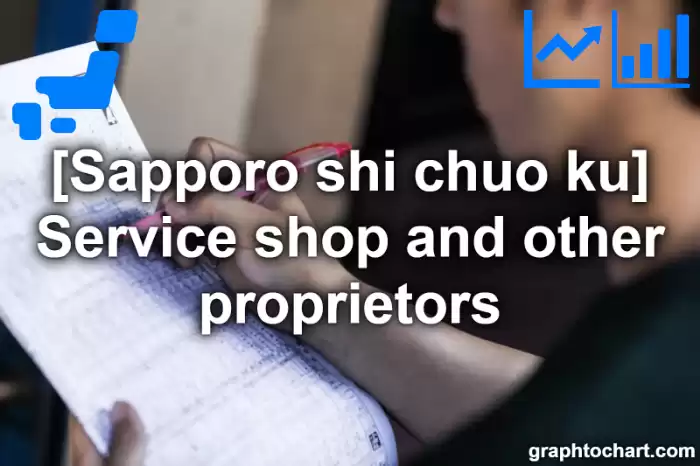 Sapporo Shi Chuo ku's Service shop and other proprietors(Comparison Chart,Transition Graph)