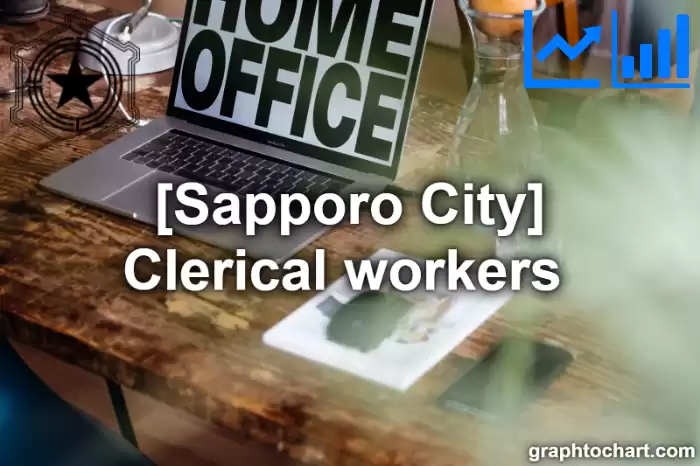 Sapporo City(Shi)'s Clerical workers (Comparison Chart,Transition Graph)