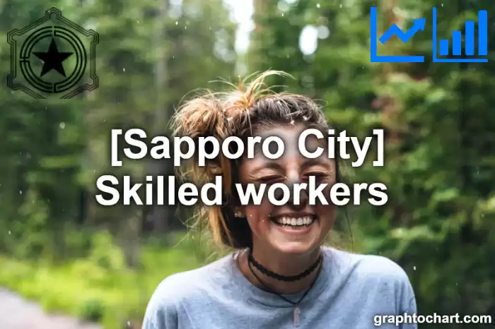 Sapporo City(Shi)'s Skilled workers (Comparison Chart,Transition Graph)