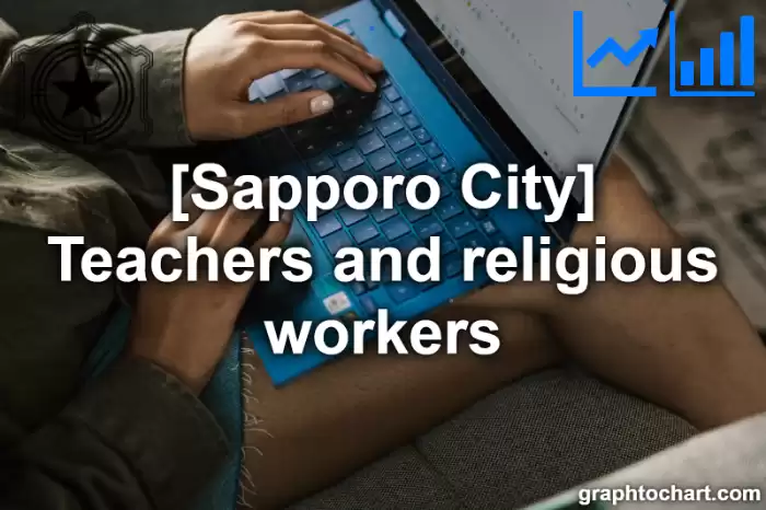 Sapporo City(Shi)'s Teachers and religious workers(Comparison Chart,Transition Graph)