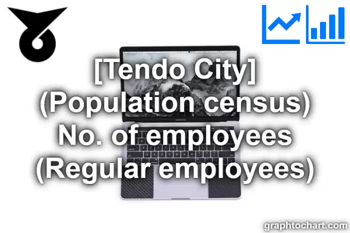 Tendo City(Shi)'s (Population census) No. of employees (Regular employees)(Comparison Chart,Transition Graph)