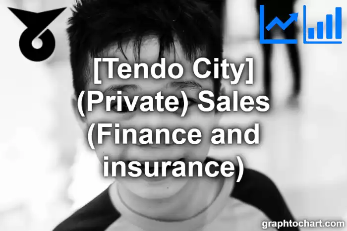 Tendo City(Shi)'s (Private) Sales (Finance and insurance)(Comparison Chart,Transition Graph)